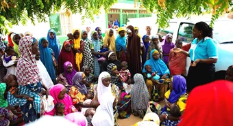 MSI holds a community group education session in Gombe, Nigeria