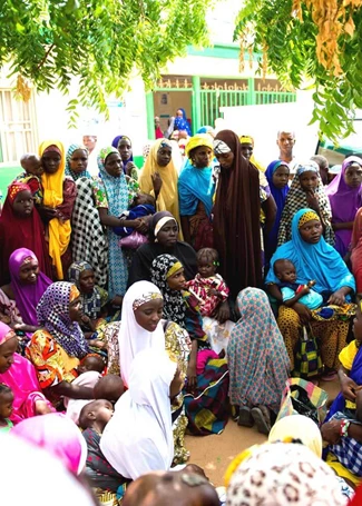 MSI holds a community group education session in Gombe, Nigeria